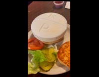 Man given a burger with huge percocet tablet