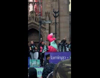 WNBA champions celebrates dance on the street part 1