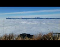 Timelapse of the view from mountaintop 