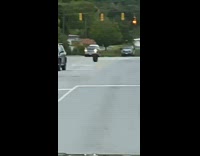 Collab BitchMP - Tire rolling down road on its own