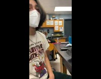 Guinea pig sits while guy flips skateboard over it 