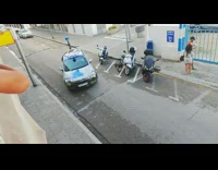 Collab DailyDoseOfInternet - Google Street view car roams around with camera on top