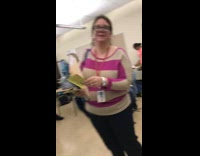 Guy tells teacher lady he failed test 