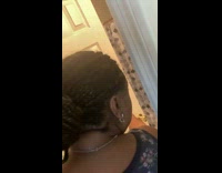 Woman walks in on guy singing in shower