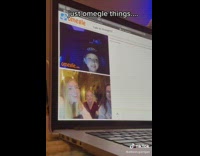 Three girls on Omegle run into mean little girl asking Trump or Biden