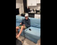 Friends make door joke 