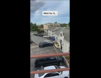 Guy bridge Wisconsin power line 