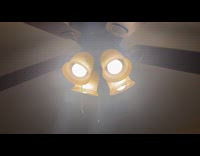 Bedroom lights takes a while to switch off