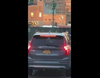 Grey SUV car yellow license plate XTRAGUC 