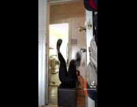 Collab The Best Fails - Girl does pull ups on bar fail 