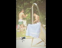 Man shirtless shower sexual healing music stickers