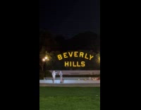 Two women TikTok live Beverly Hills vigil