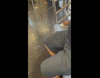 Rain gets inside train door is open part 2