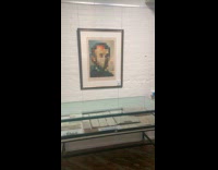 Submitter shows Salvador Dali painting of Lincoln