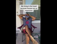 Me living in the hood because houses are so expensive 