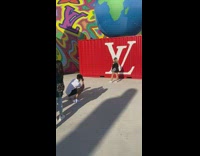 Collab IITW - Line of people waits for Louis Vuitton Cargo Container Part 2