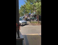 Parking lot shopping center argument