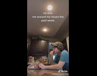 Collab BSMedia - Guy says Tik Tok audios around home