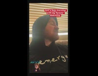 Guy goes on dates with box of tissue 