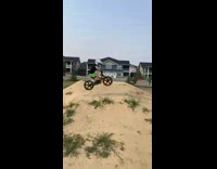 Boy on bike flies off fail 