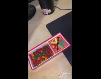 Girl eats jelly beans beanboozle game