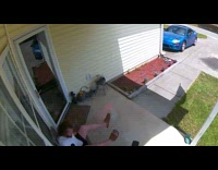 Man swatted a bug but breaks its chair