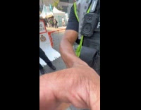 Woman asked police to film her