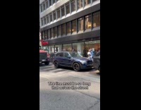 Chick Fil A curbside ordering kiosk on street