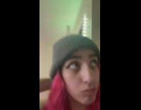 Girl writes B on container bussie bites