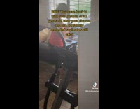 Parents in living room bickering with each other 