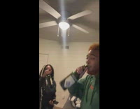 Two friends before and after drinking wine 