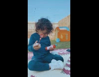 Collab FunBestVids - Little boy takes huge breath blow bubbles 