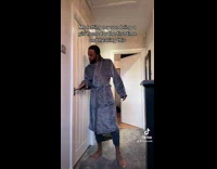 Guy dances to bed squeaking sons room 