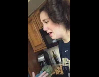 Collab BitchMP - Girl crying over bad cookies dad tries 