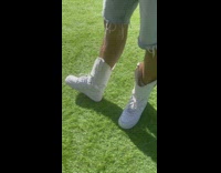 Guy wears cowboy boots air force 1 hybrid shoe pt. 2