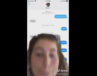 Girl text message conversation with older brother 