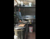 Guy wears black hat with no brim 