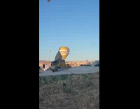 Collab IITW - Ladies in Dresses Takes Pictures with Hot Air Balloons