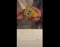 When your mans rich but hes a child at heart 