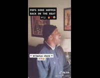 Dad singing about getting his stimulus check