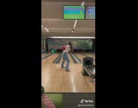 Bowling tiktok fail