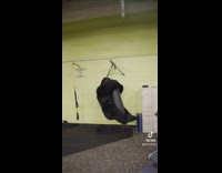 Guy dresses up as gorilla in the gym 