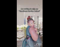 Woman walks into mall with dog in purse