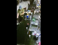 Bartender drops shot into drink, lights man on fire