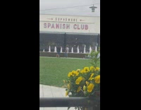 Guy music video fountain spanish club flowers