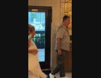 Bride partied so hard wig fell off