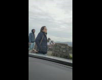 IITW - Posing causally on rocky ledge