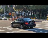 Woman poses on the street 
