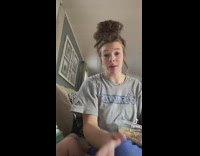 Mom asks baby if she gets bored all day 