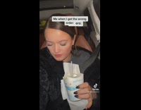 Woman says thank you for wrong order 